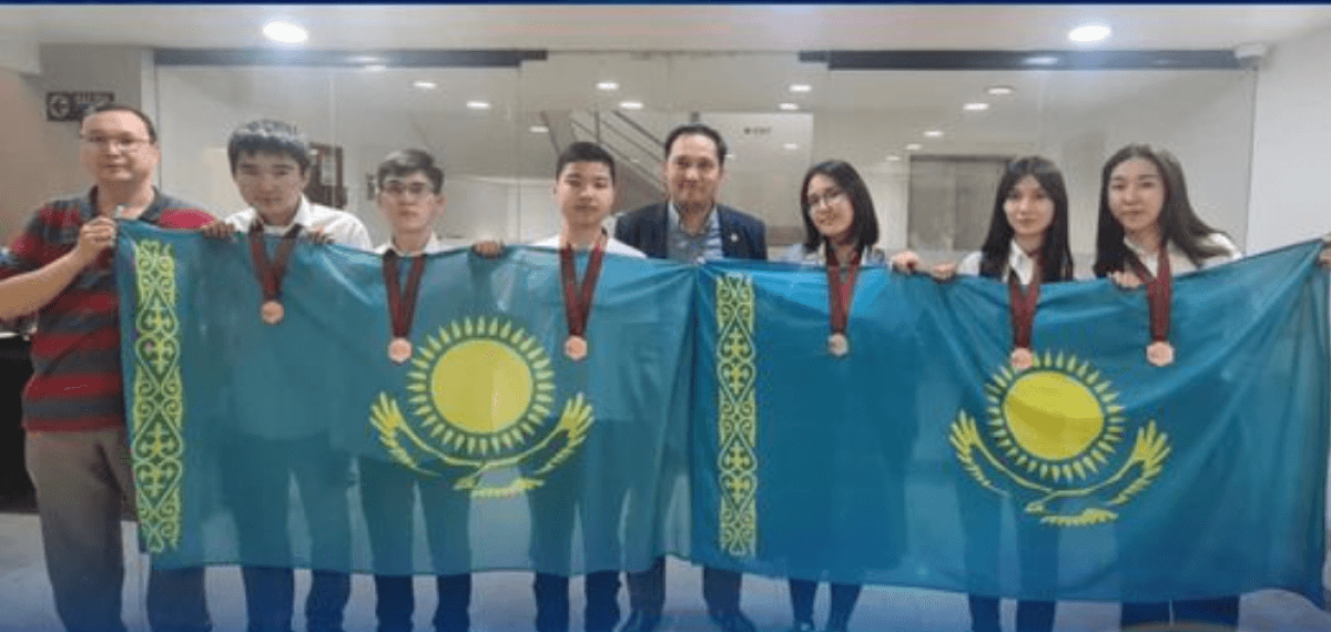 Халықаралық олимпиададан қазақстандық оқушылар жүлделі қайтты