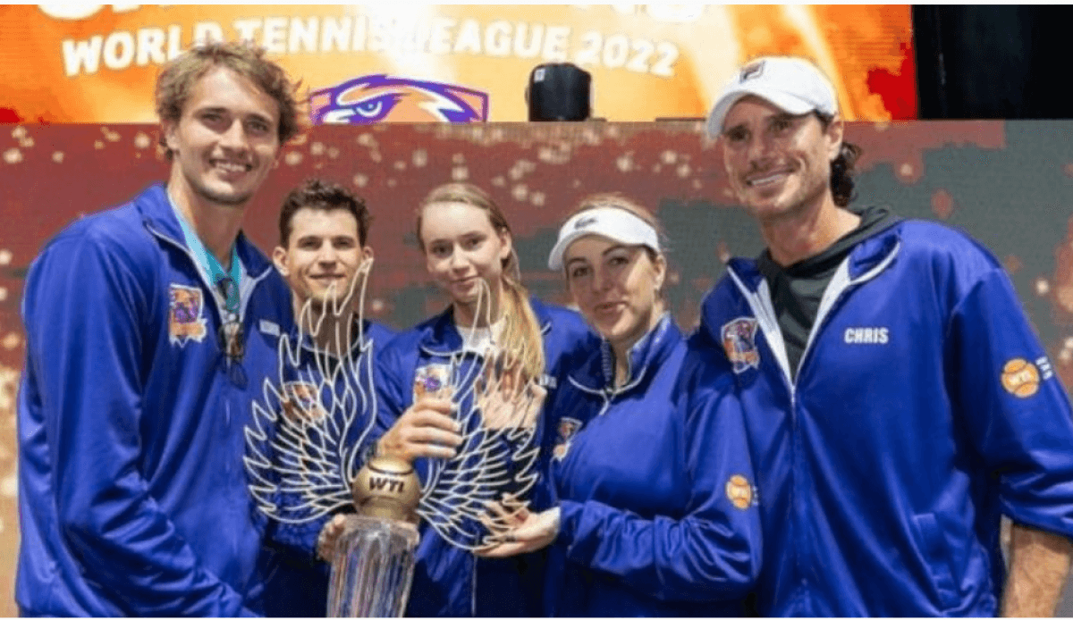 Елена Рыбакина 2022 жылғы World Tennis League турнирінде жеңіске жетті