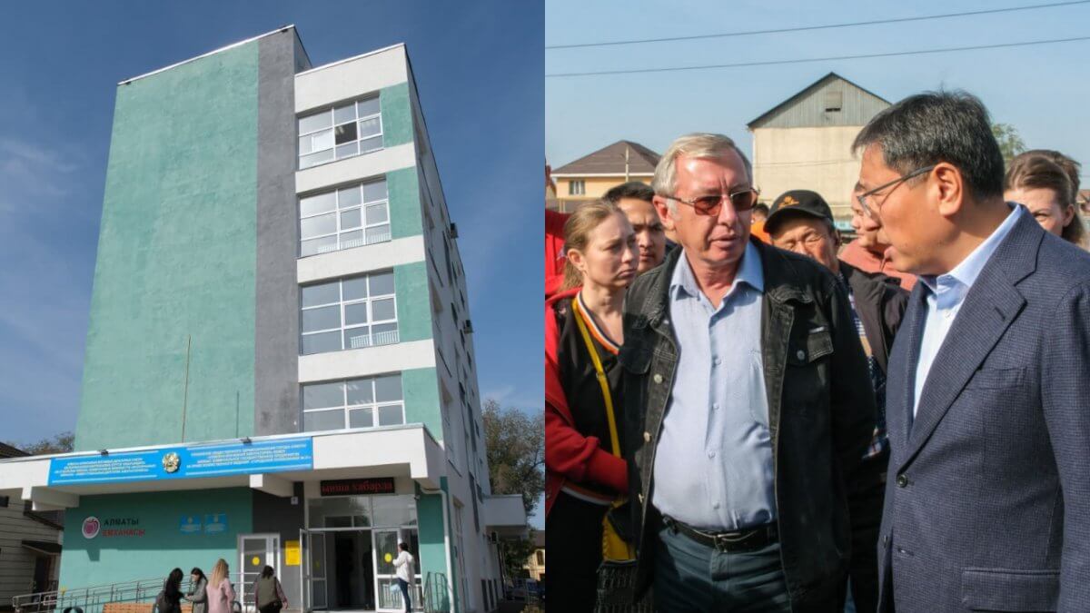 Досаев Кемел ш.а. отбасылық-дәрігерлік амбулаторияның жаңа ғимаратының дайындығын тексерді