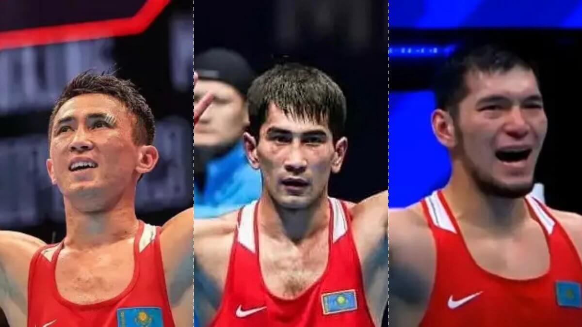 Тағы үш қазақ боксшысы Олимпиадаға жолдама жеңіп алды