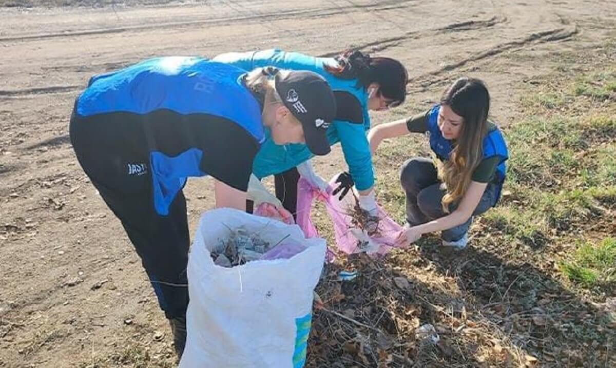 Курчатов қаласының тұрғындары «Таза Қазақстан» экоакциясына өз үлестерін қосты