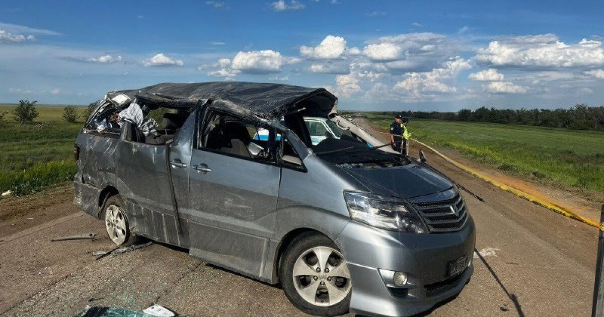 Жүргізуші полицейлердің кеңесін елемеген: Ақтөбе облысында жол апатынан 4 адам қаза тапты