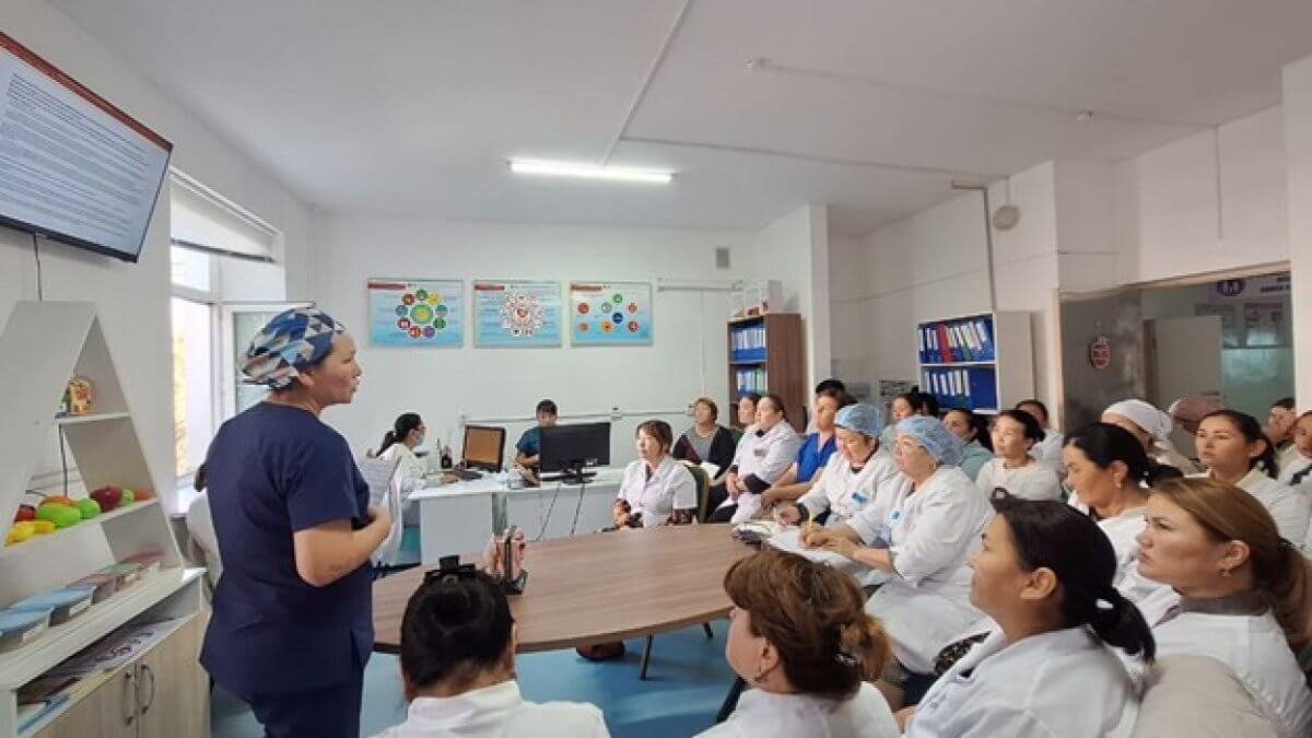 Ордабасылық дәрігерлерге әйел денсаулығы жөнінде семинар өтті