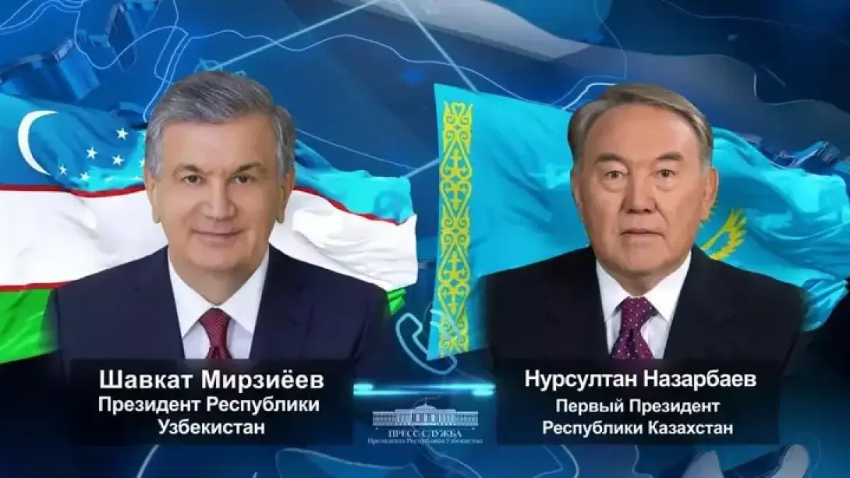 Шавкат Мирзиёев жылдың соңғы күндерінде Назарбаевқа телефон соқты