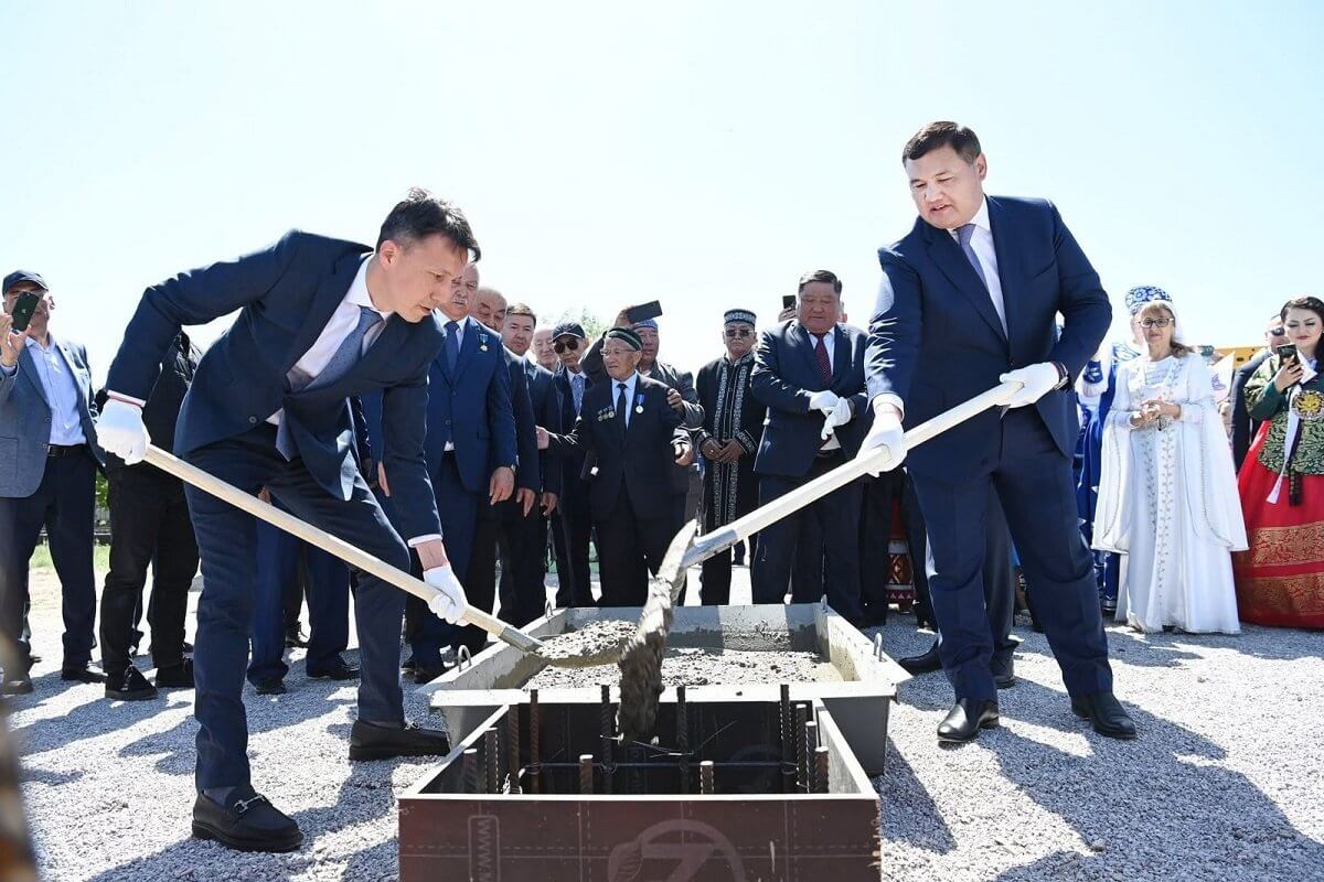 Қызылордада «Достық үйінің» жаңа ғимаратының іргетасы қаланды