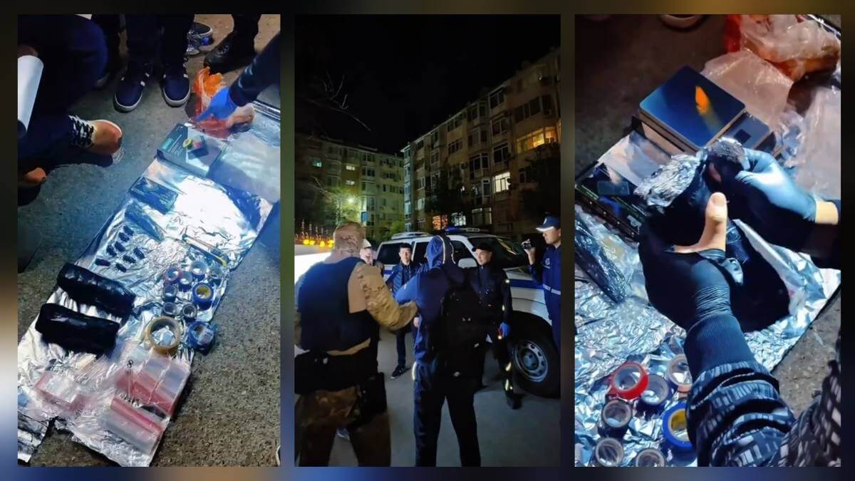 Атыраулық 100 дана оралған есірткі ұнтақтарын қалада таратпақ болған