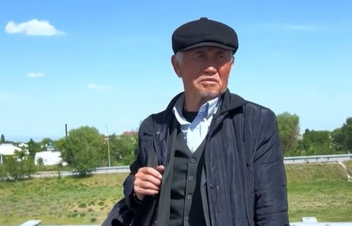Ақшасы болмаған қария Шымкенттен Қарағандыға жаяу жол тартқан