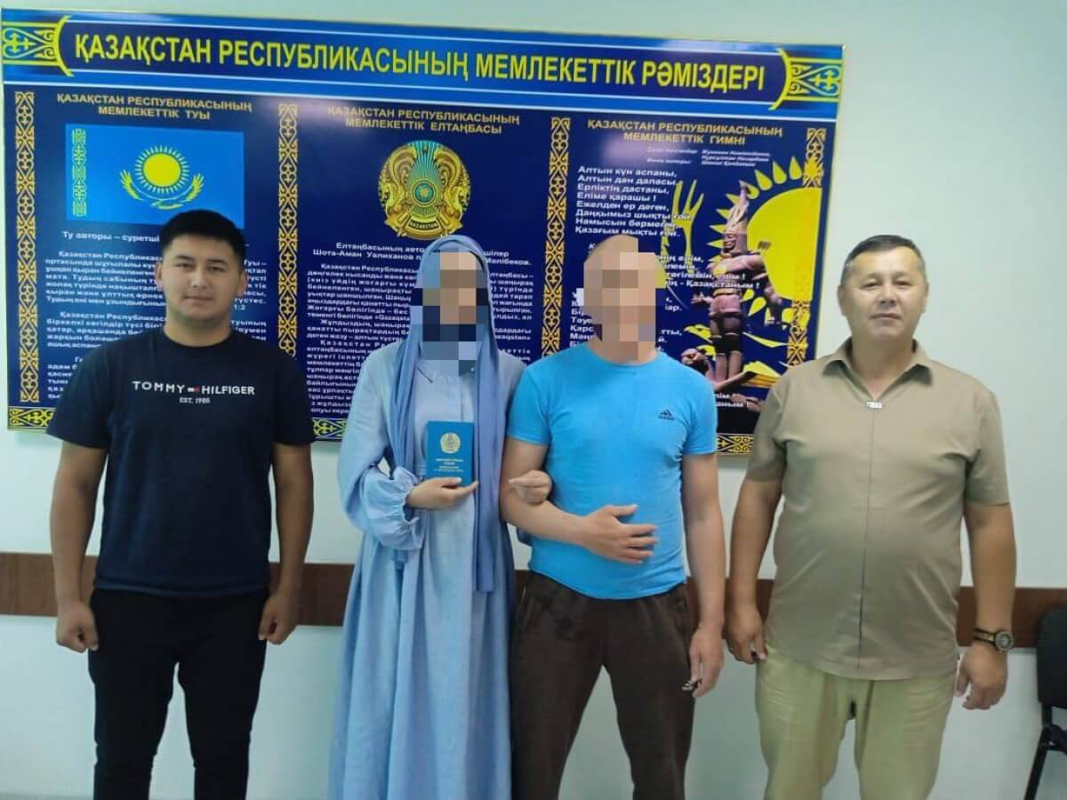 "Көп күткен бақытым еді": Қызылордада сотталған азамат сүйіктісімен некесін қиды
