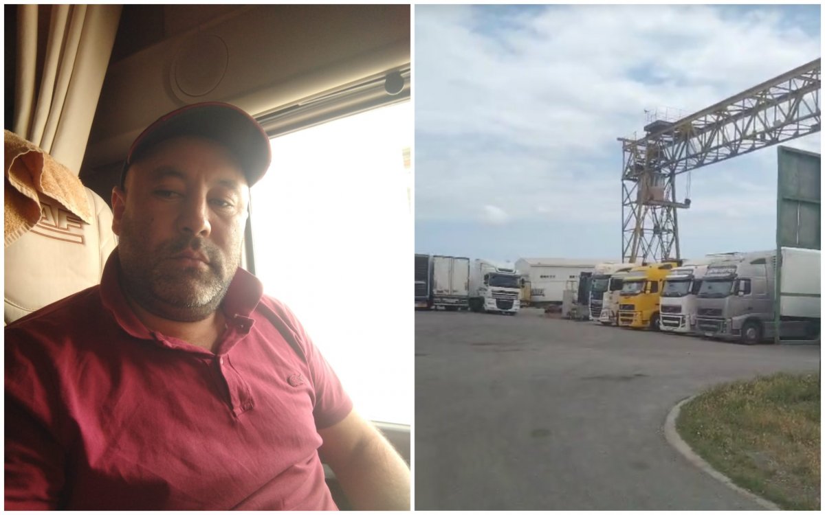 «Фурада жатқанымa бесінші күн»: Шекарада қалған қазақстандық жүргізуші көмек сұрайды