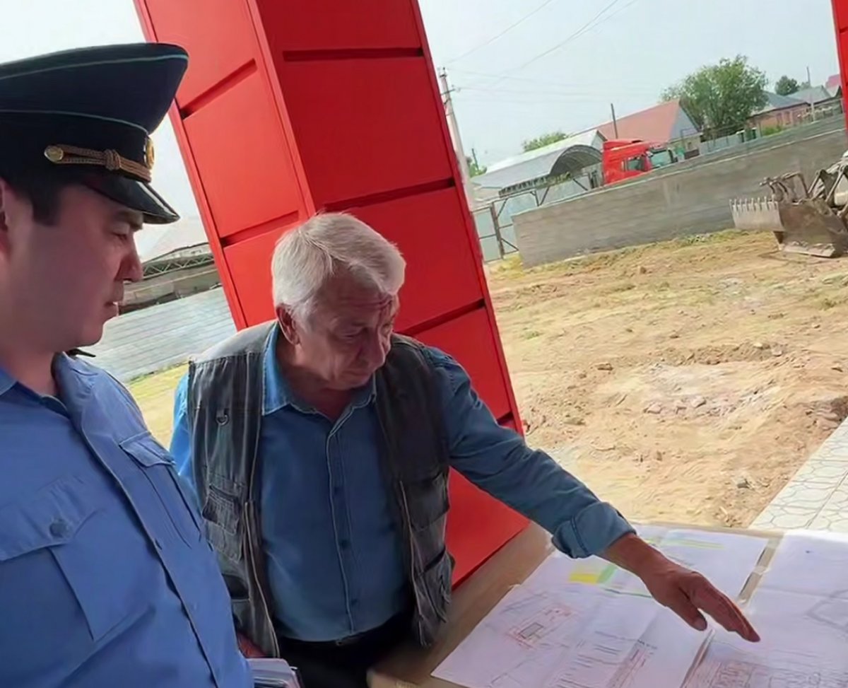 Мемлекетке қайтарылған активтер есебінен Іле ауданында фельдшерлік-акушерлік пункт салынуда