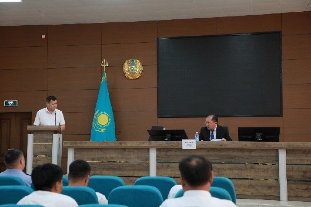 Түркістан: Сарыағашта құқықтық саясаттың іске асырылу жөнінде кездесу өтті