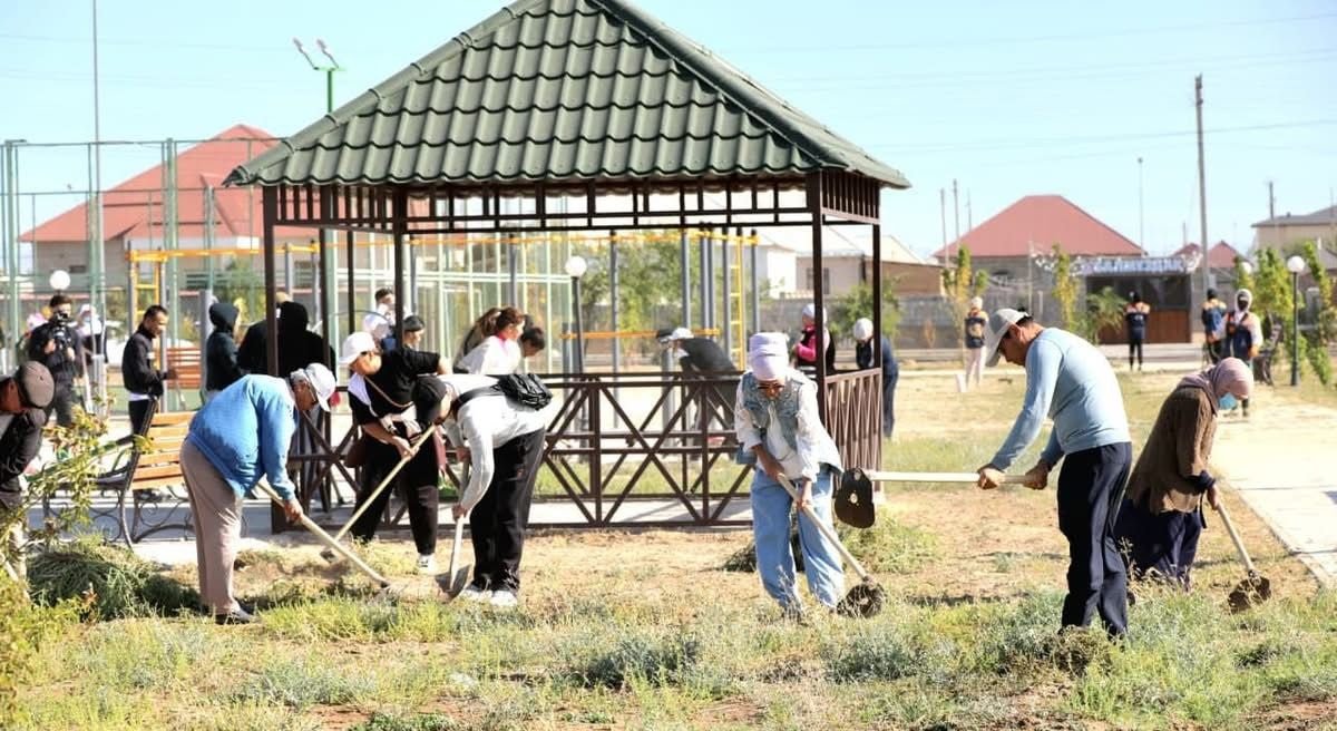 Түркістан қаласында WORLD CLEANUP DAY сенбілік шарасы өтті