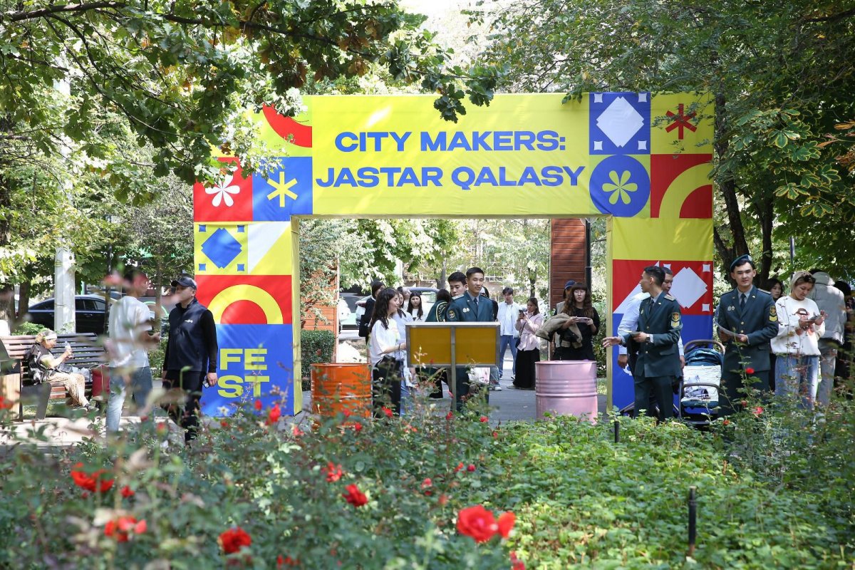 Алматыда алғаш рет City Makers: Jastar qalasy қауымдастықтар фестивалі өтті