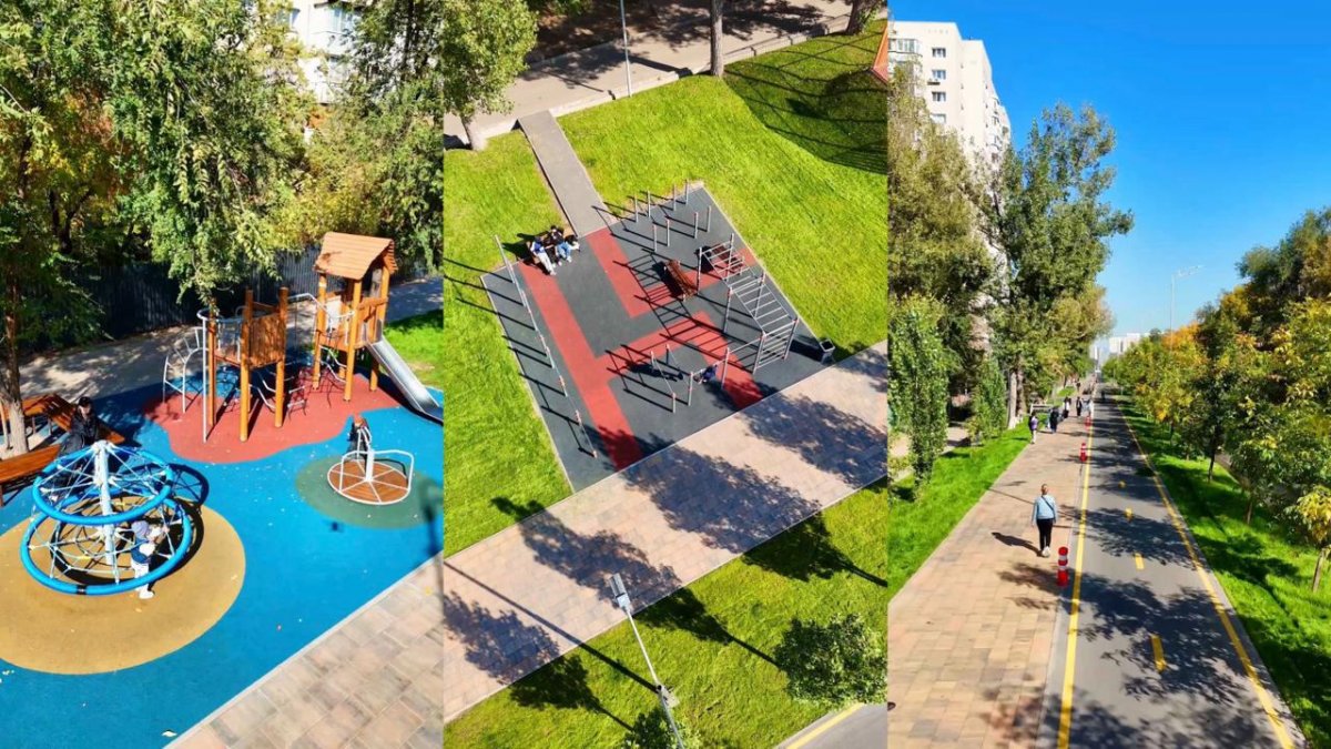 Алматыда Торайғыров көшесі жаңа кейіпке енді