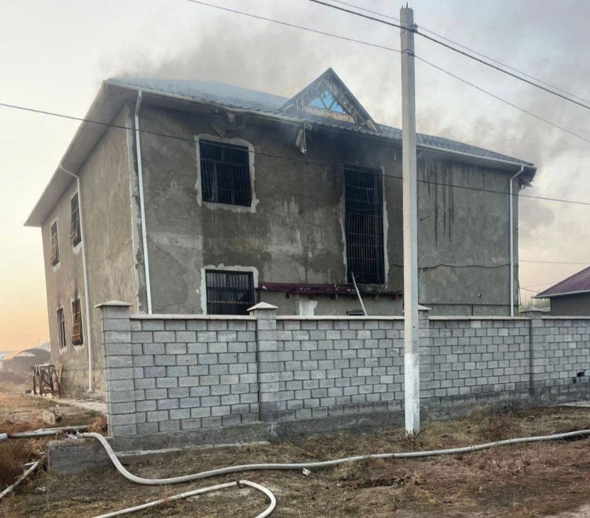 Алғабастағы өрт: бір үйдің бес баласы қаза тапты