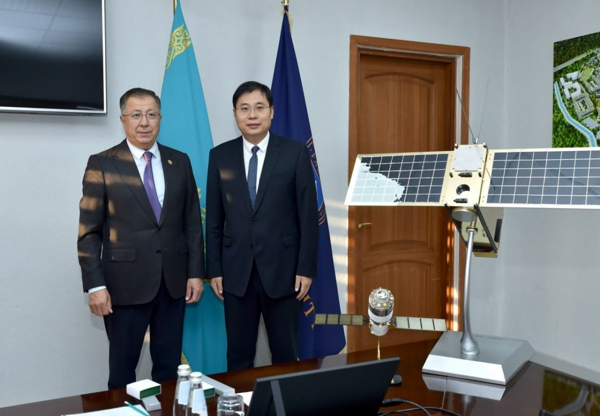 ҚазҰУ мен СБПУ-дың бірлескен ғарыштық жобасы іске асырылды