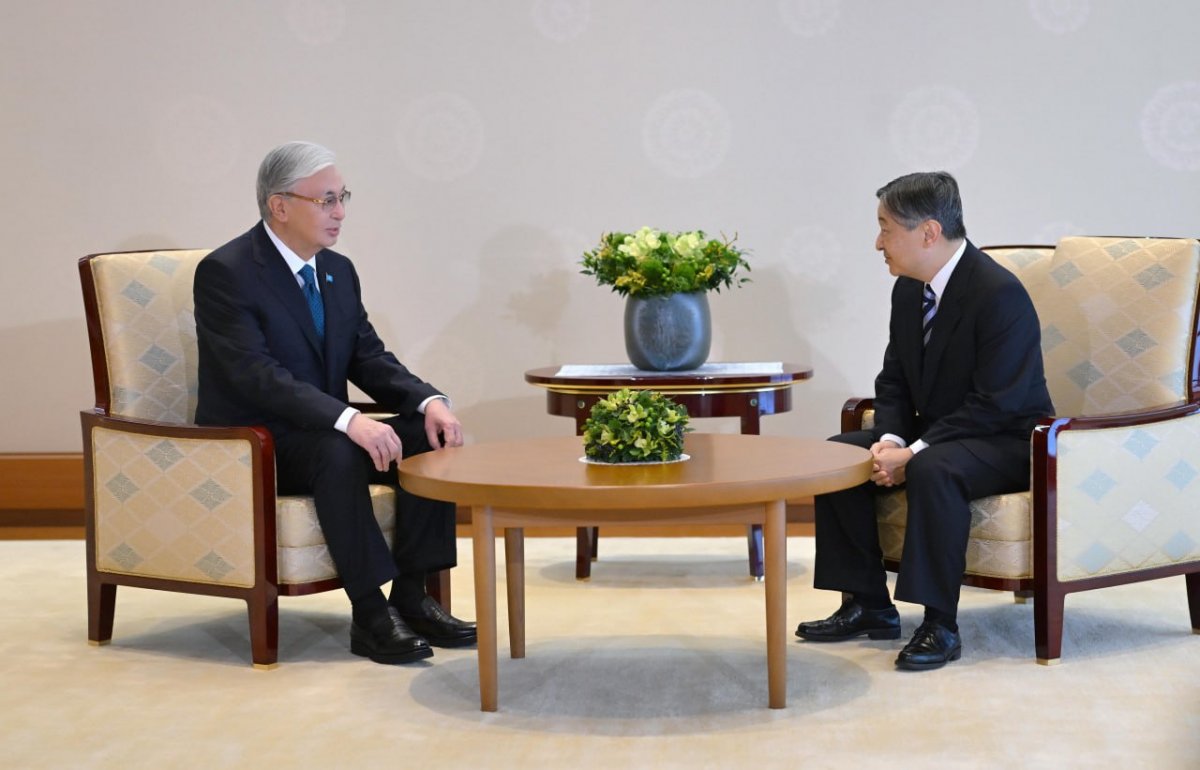 Тоқаев Жапония Императорымен кездесті