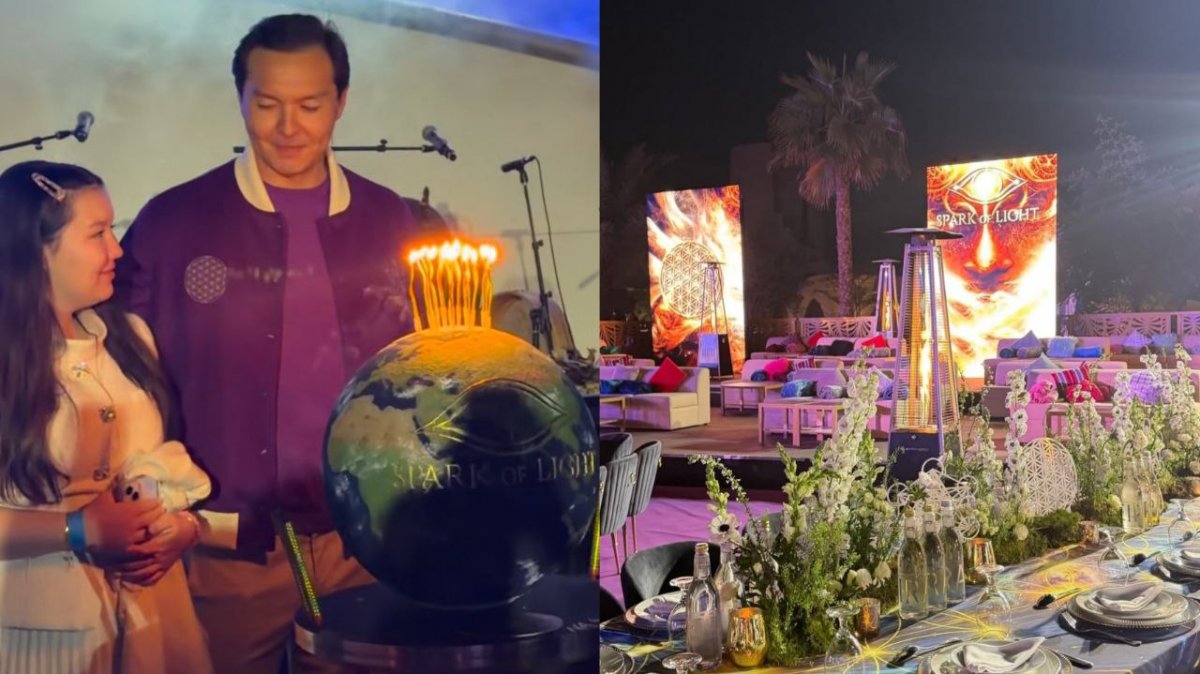 Назарбаевтың жиен немересі туған күнін Дубайда ұлан-асыр той жасап атап өтті