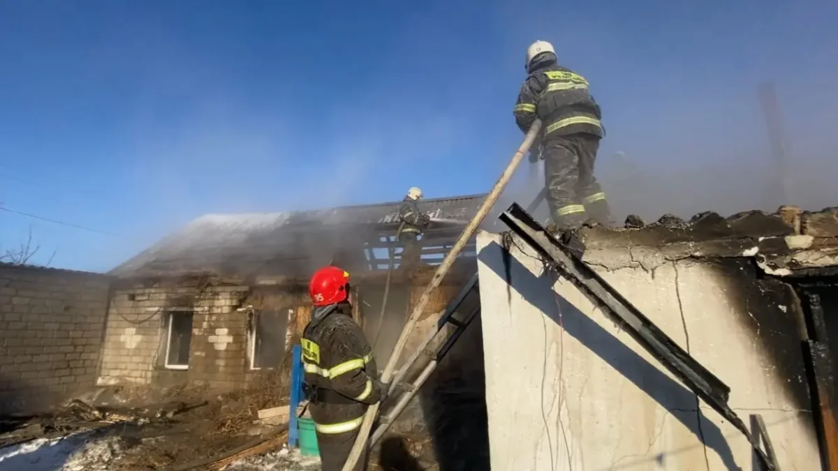 Павлодар облысында өрттен екі бала көз жұмды