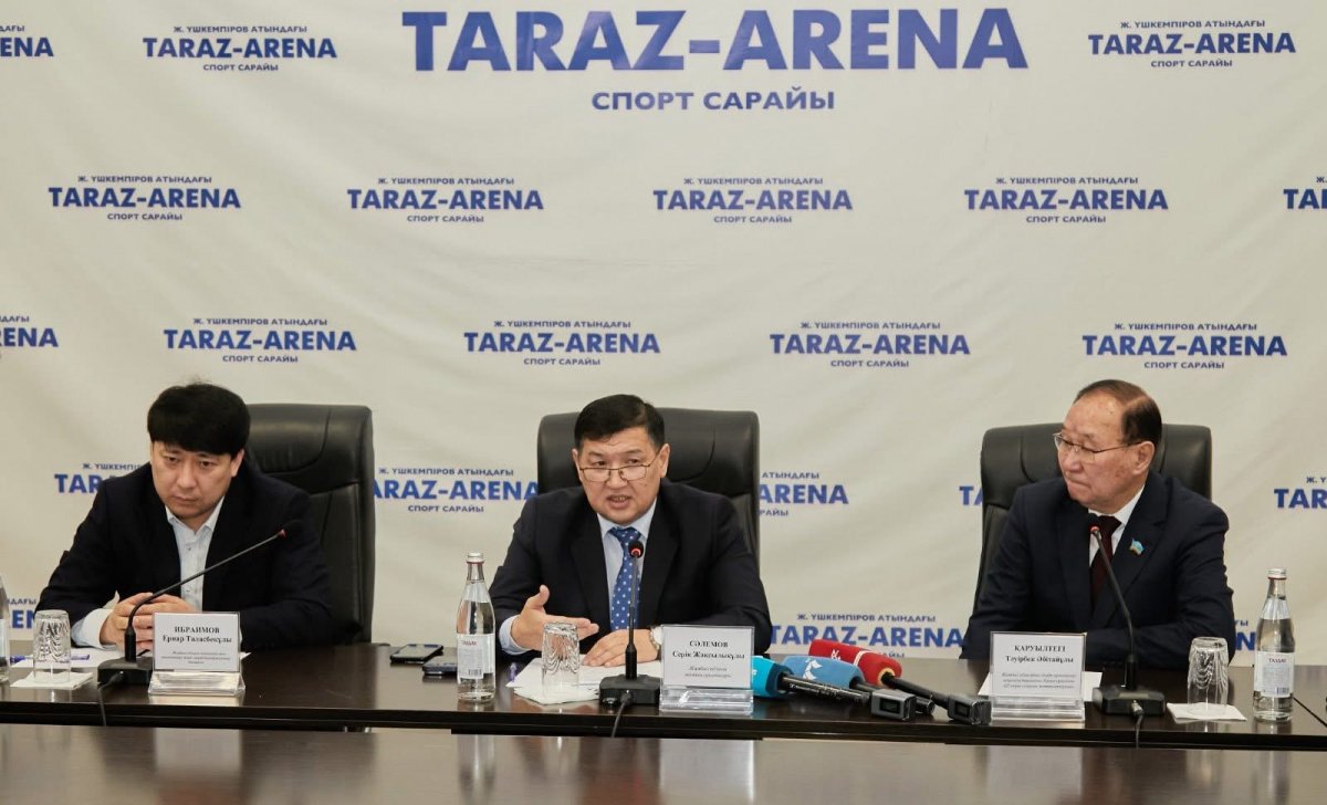 Жамбыл облысында спорт жаттықтырушыларымен Конституция жобасы талқыланды