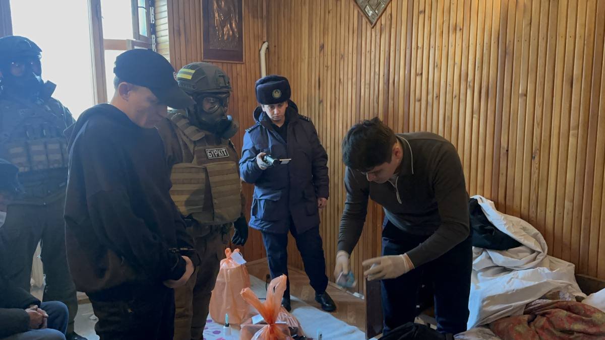 Алматы облысында синтетикалық есірткі өндіретін зертхана әшкереленді