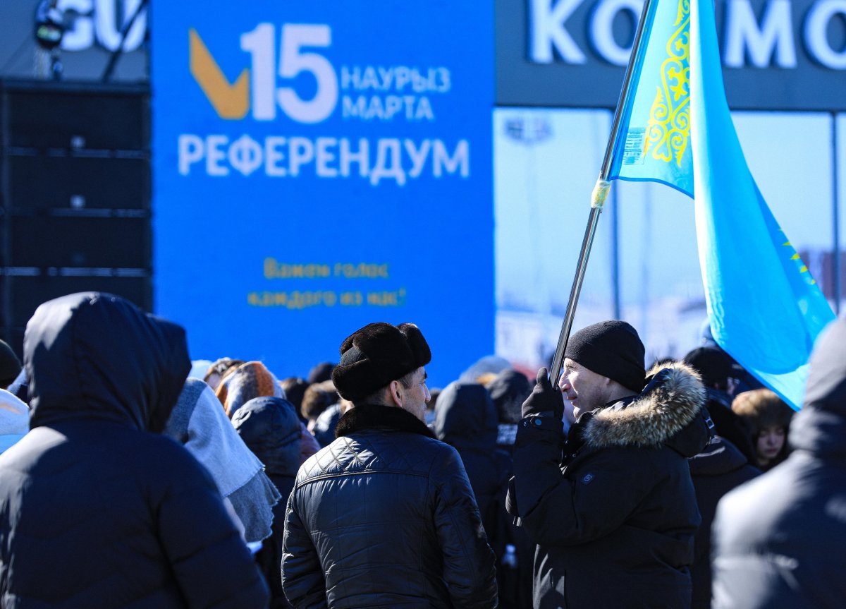 Ақтөбеде референдумды қолдауға арналған жастар фестивалі өтті