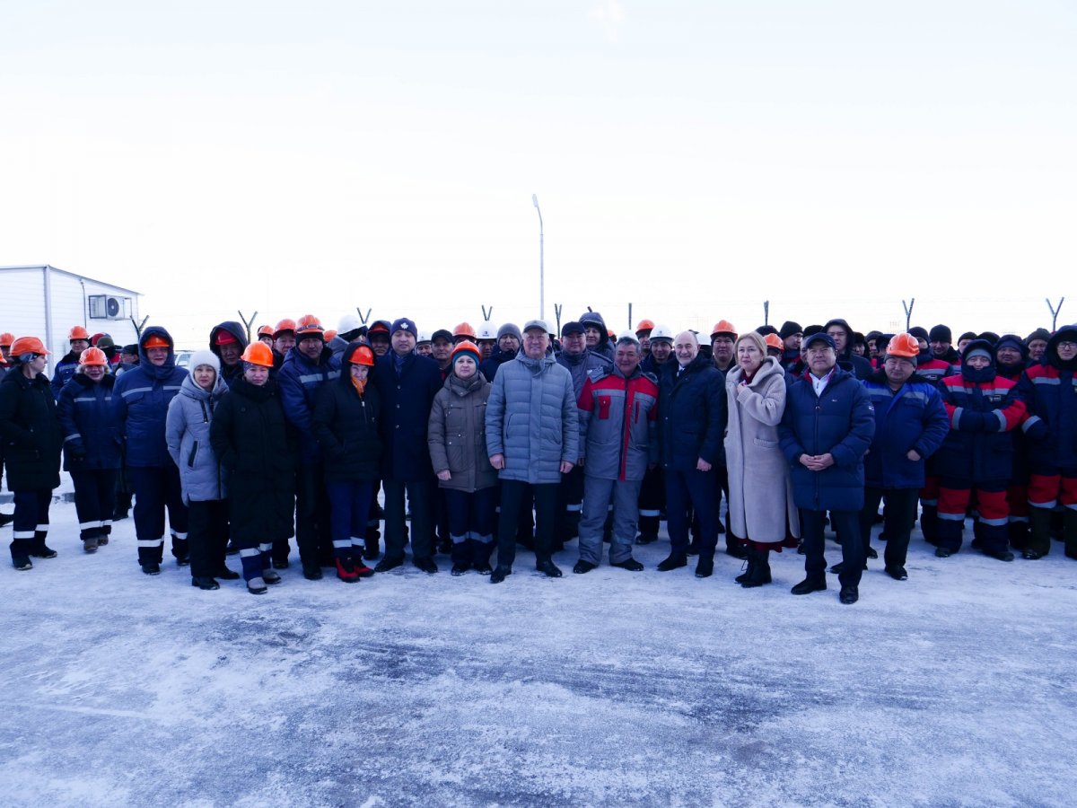 Астанада «Тұран» газ жылу станциясы ұжымы жаңа Конституцияны қолдады