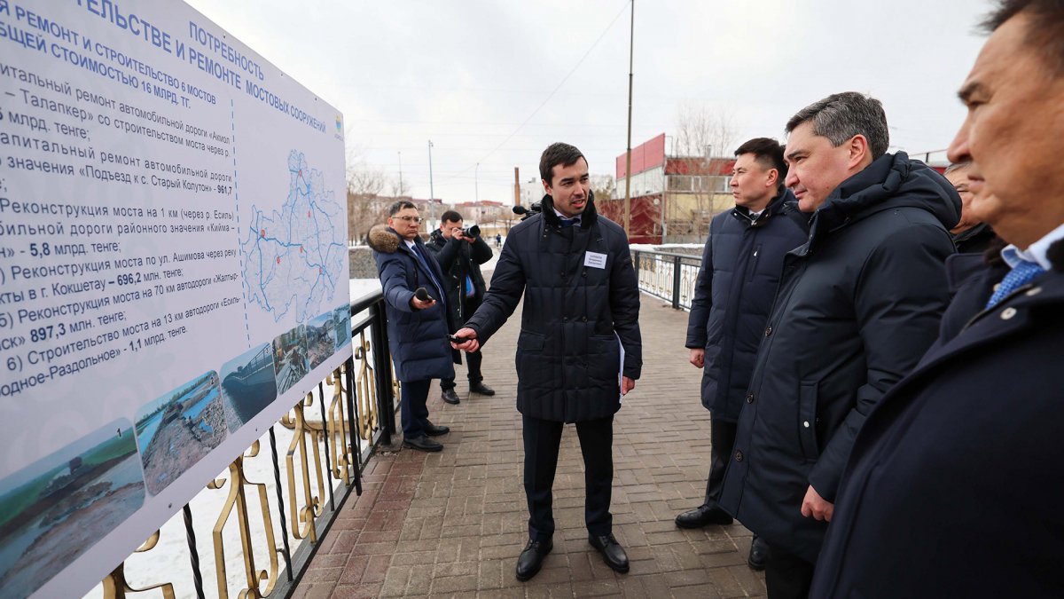 Бектенов су тасқыны қаупі жоғары өңірлерге бір апта ішінде тексеріс жүргізуді тапсырды