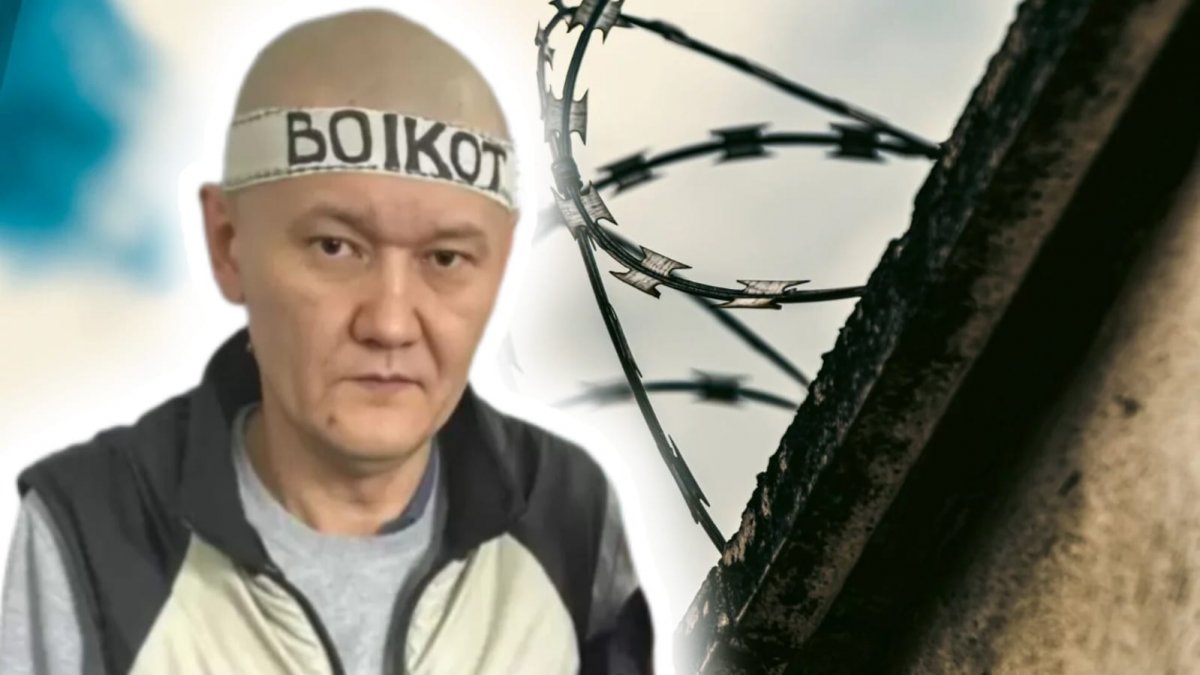 Түрмеден жеткен хабар: Думан Мұхамедкәрім тағы да аштық жариялады