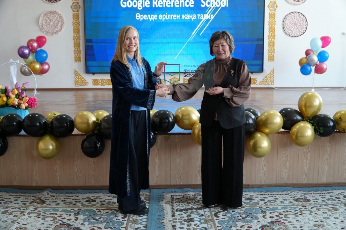 Орталық Азияда алғаш рет: Google қазақ мектебін инновациялық көшбасшылар қатарына қосты