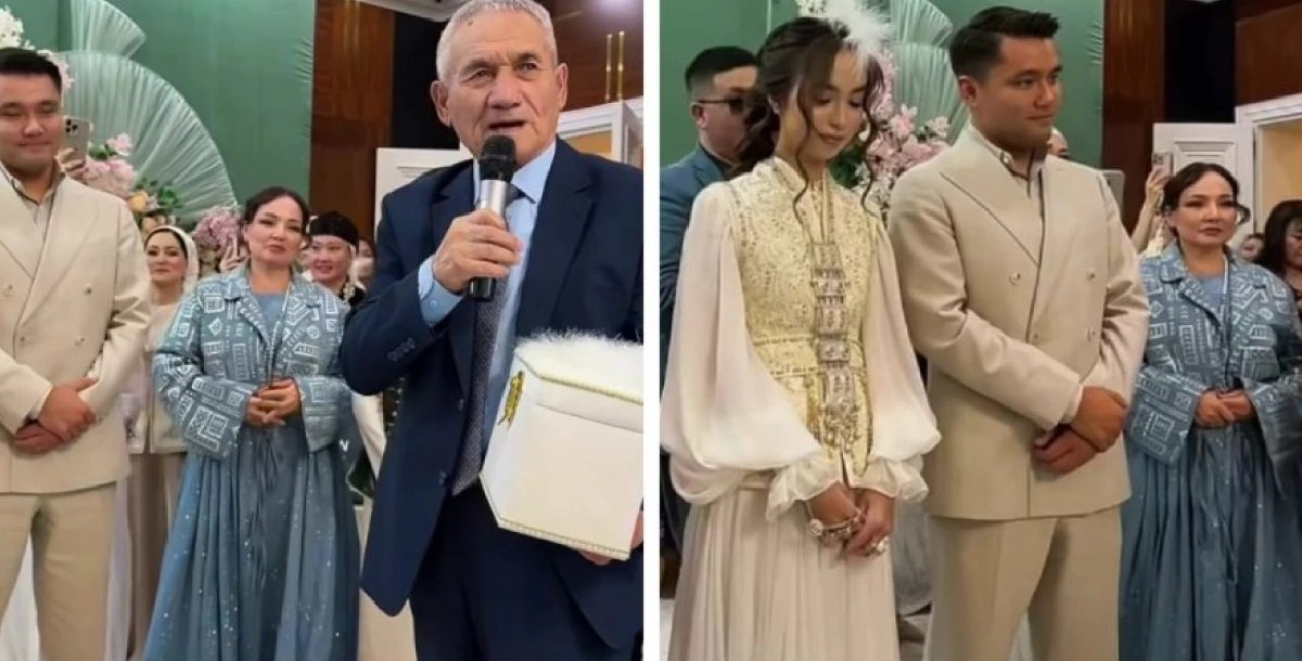 Жанболат пен Жазираның құдаларға апарған қалың малы белгілі болды