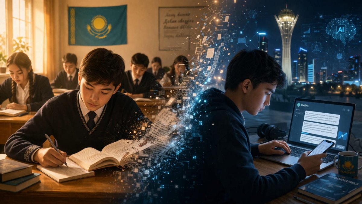 Қазақстан мектептері мен университеттерінде жаңа кезең: Жасанды интеллекттің ықпалы