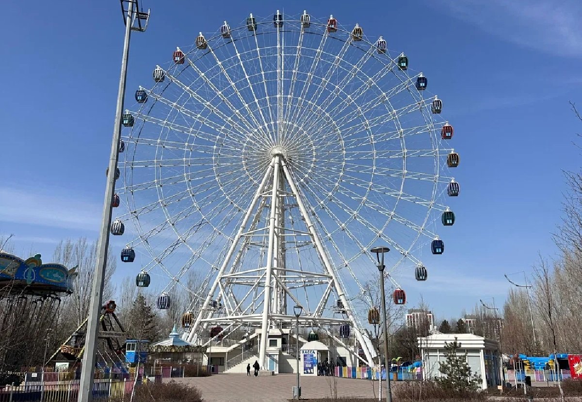 Астанадағы шолу дөңгелегінде өрт шықты