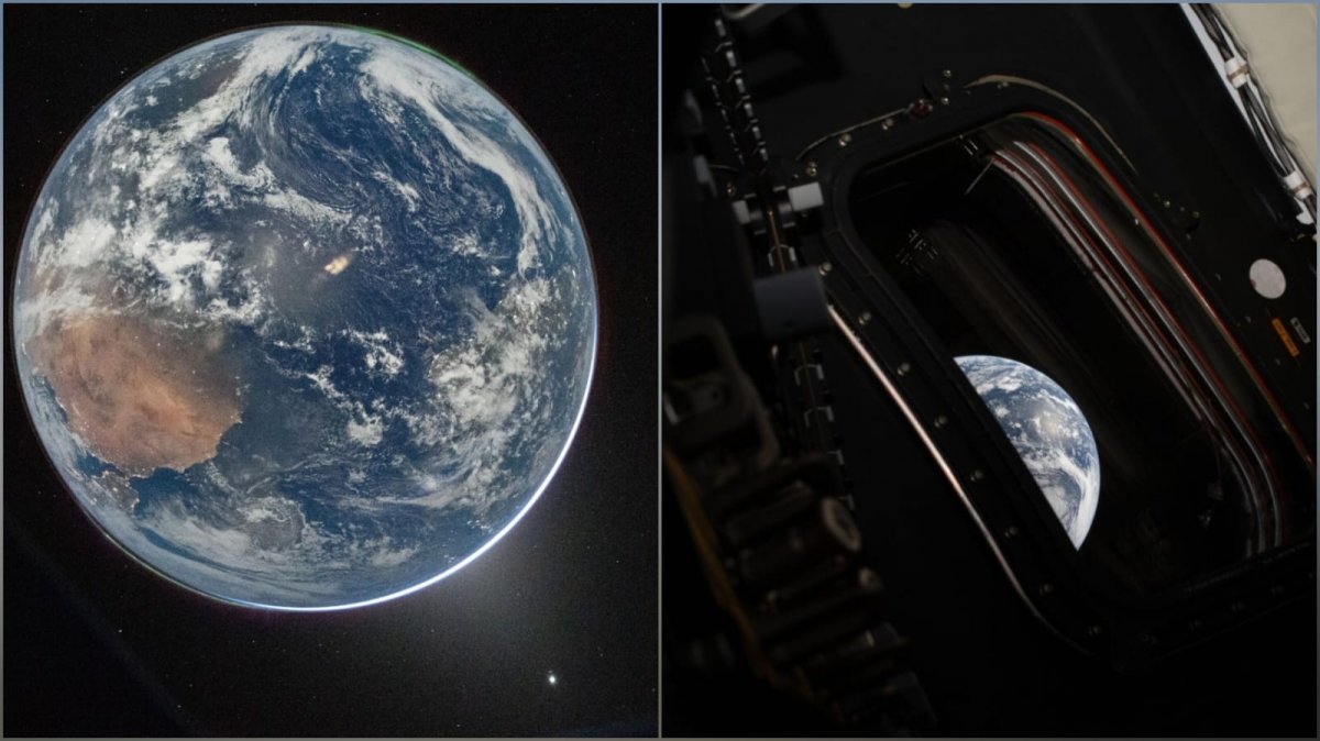 Адамзат тарихындағы сирек кадр: NASA 54 жылдан кейін түсірілген жердің толық суретін жариялады