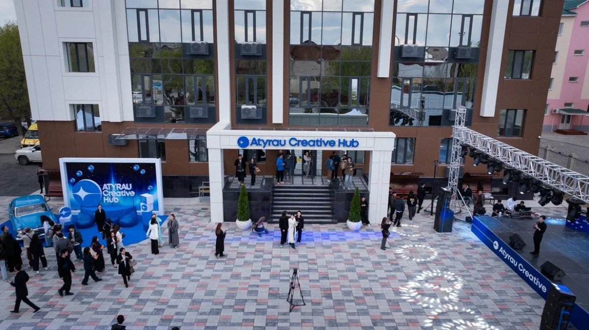 Атырауда Мемлекет басшысының тапсырмасымен ATYRAU CREATIVE HUB ашылды