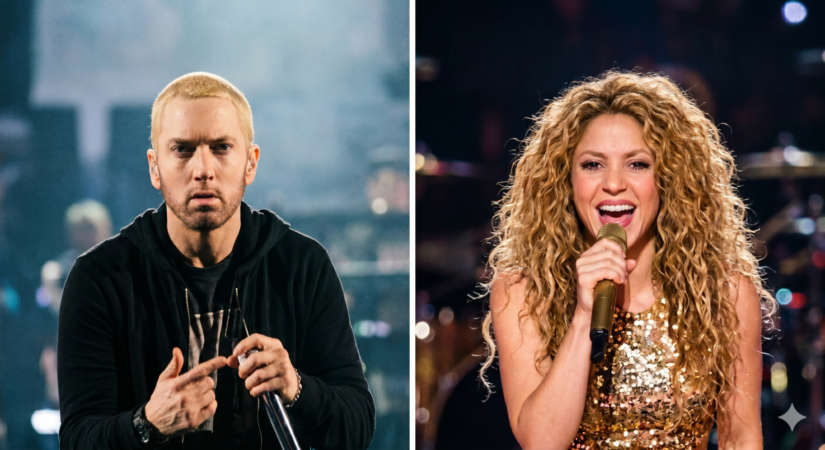 Қазақстанда Эминем мен Шакираның концерті өтеді