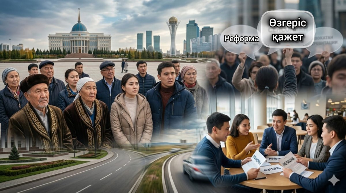 Үнсіз қарсылық: сауалнама 71,6% қазақстандықтың реформаны қолдайтынын көрсетті