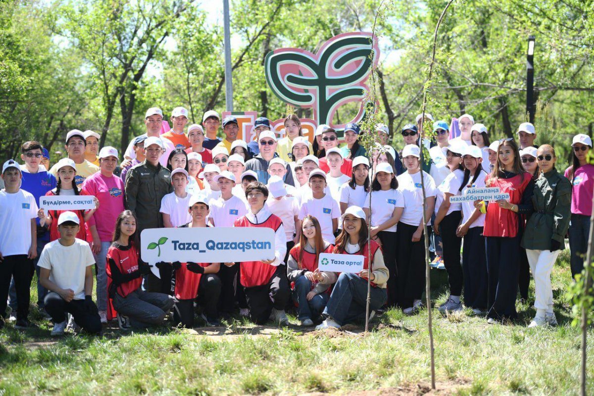 «Таза Қазақстан»: Алматы облысында 47 мың адам қатысқан ауқымды экоакция өтті