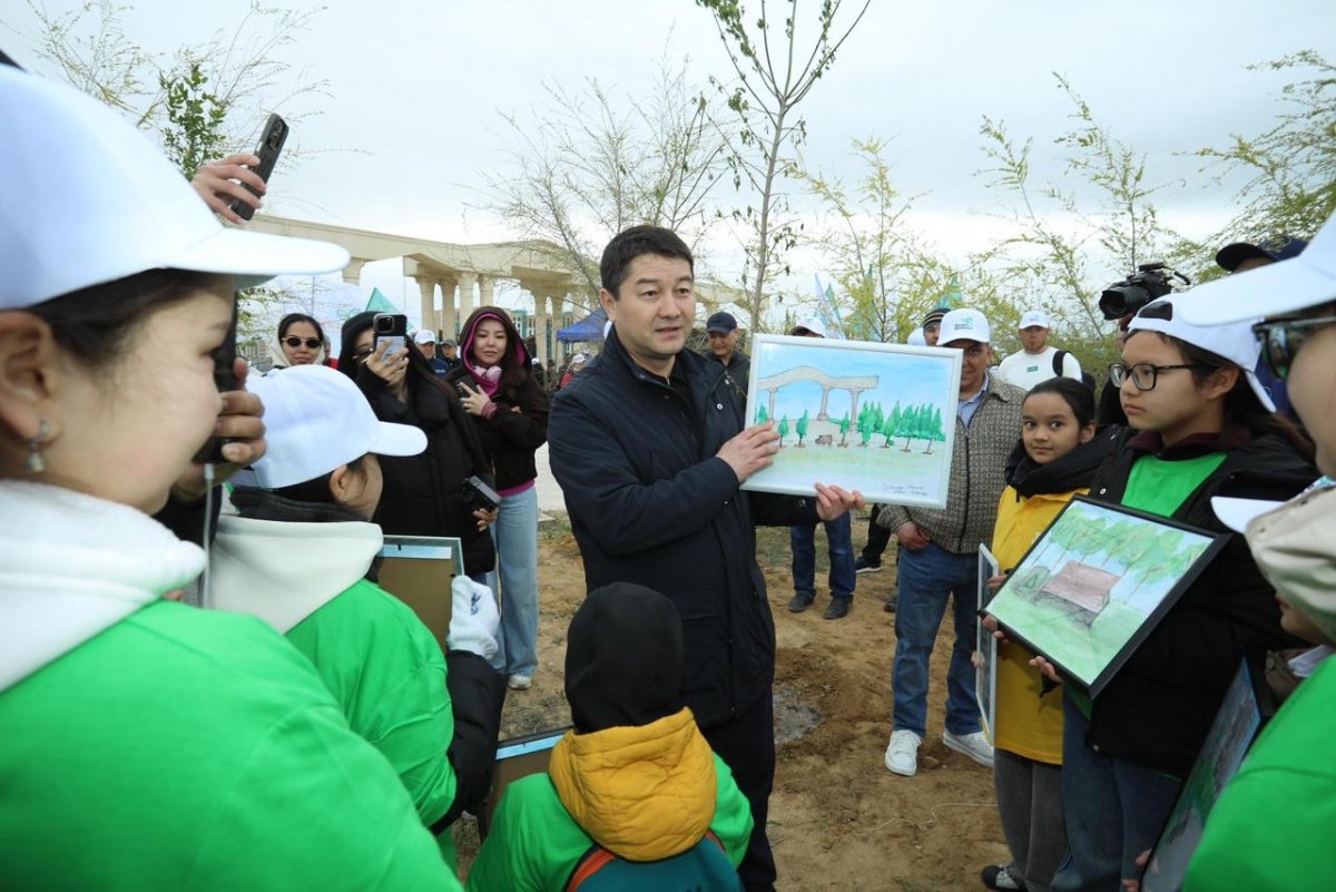 «Жасыл болашақ» сенбілігі Маңғыстаудың 12 мың тұрғынын біріктірді