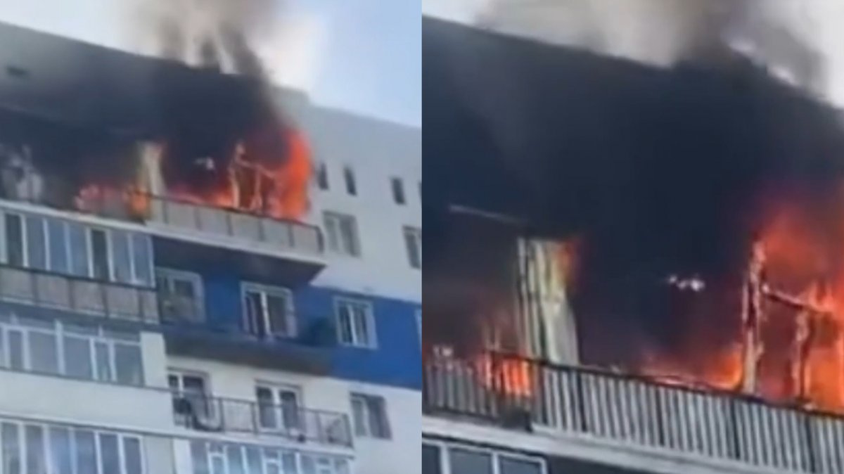 Алматы облысында тұрғын үйлердің бірінен өрт шықты