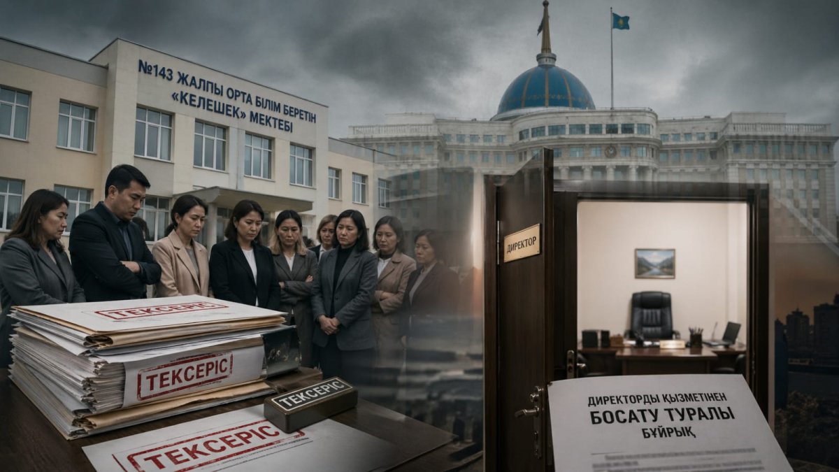 «Негізсіз тексеру»: Шымкенттегі директоры жұмыстан босатылған ұжым президенттен көмек сұрады