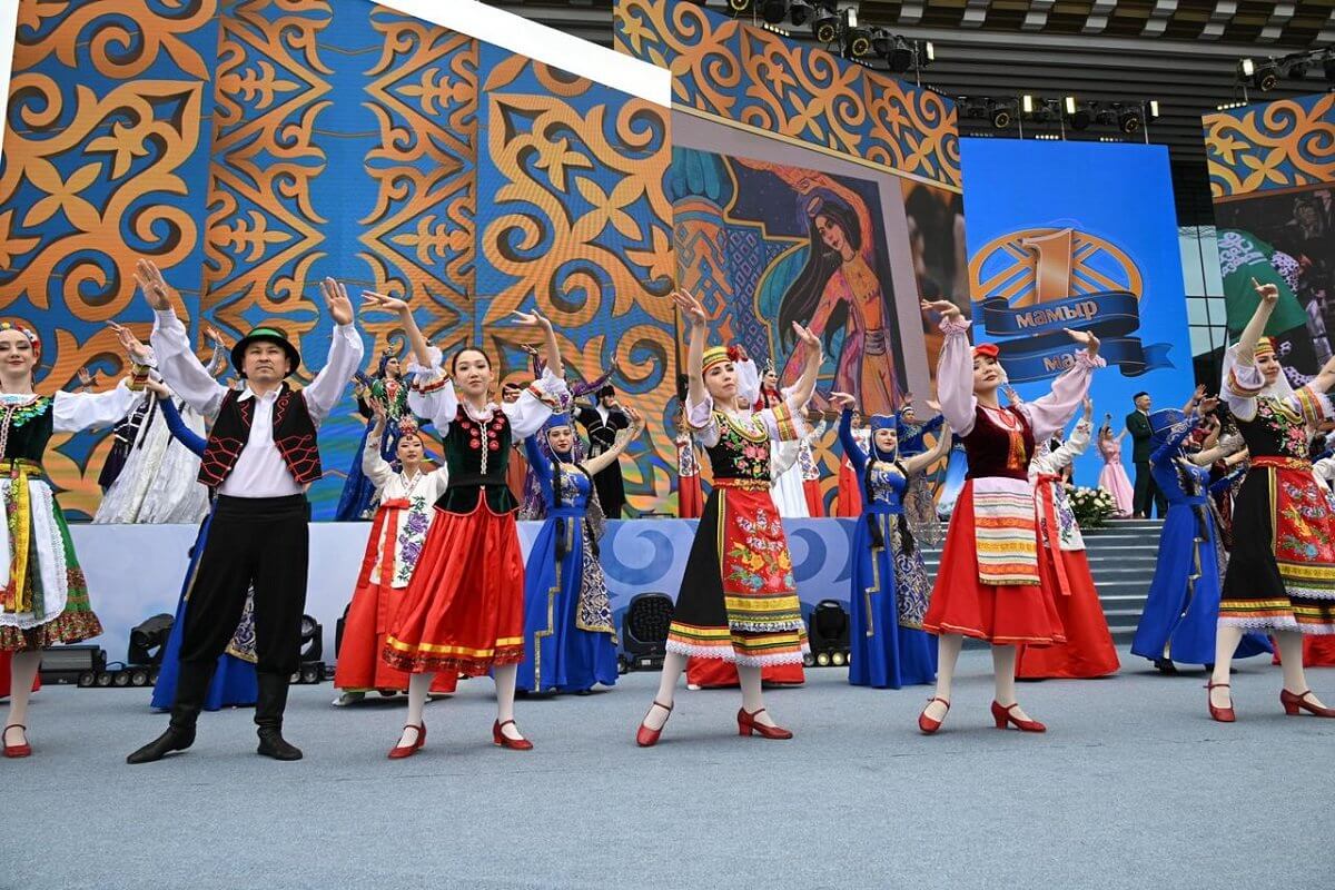 Алматыда Қазақстан халқының бірлігі күні аталып өтті