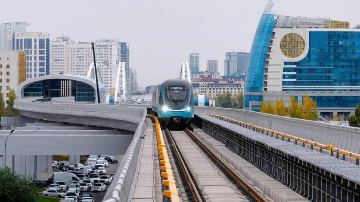 Астанада LRT жобасының Қосшы бағытындағы құрылысы басталды