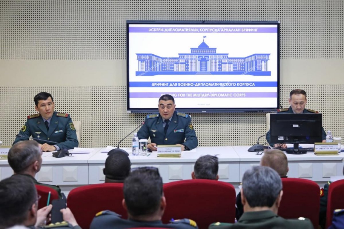 Астанада әскери дипломаттар бас қосты