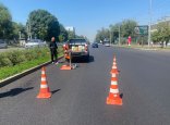Абай және әл-Фараби даңғылдарына жаңадан төселген жолдың сапасы тексеріліп жатыр