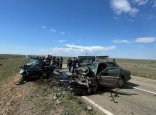 Ұлытау облысында жол апатынан бес адам қаза тапты