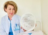 «Бірегей ота жасалды»: Түркістандық дәрігерлер күйік шалған баланың санындағы терісін басына қондырды