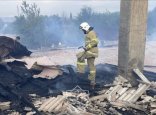 Алматы облысында ірі өрт болды
