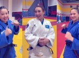 «Күлсең қадап тастайтын шығар»: «Мұңайма Үрбибіге» билеген дзюдошы қыздар желіде трендке айналды