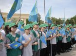 Ұлытау облысында «Жасыл ел» еңбек жасағының жаңа маусымы басталды